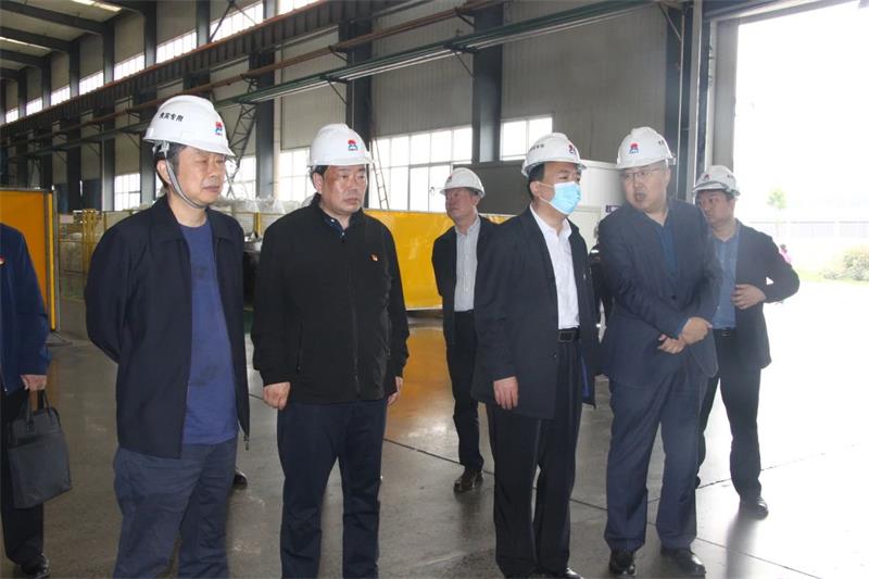 國家糧食和物資儲備局河南局分黨組副書記、副局長李強一行蒞臨公司調(diào)研